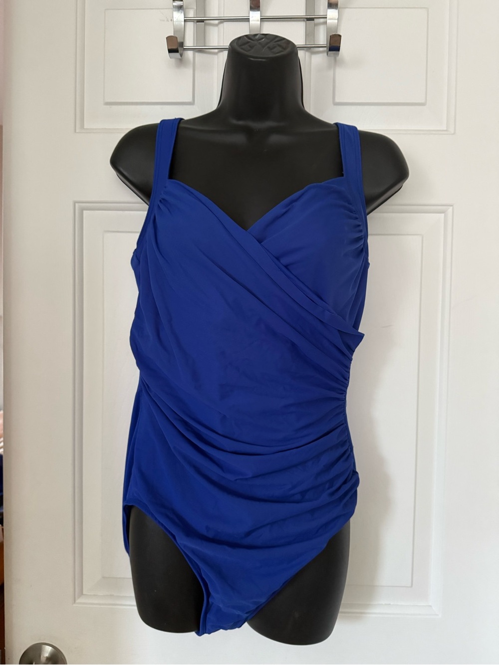 Miraclesuit Girls' One-Piece Swimsuit - Royal Blue Sz 14